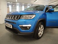 USED 2018 18 JEEP COMPASS 1.4 MULTIAIR II LONGITUDE 5d 138 BHP A GREAT FAMILY SIZED SUV THIS MANUAL 1.4 FRONT WHEEL DRIVE CONFIGURATION WITH THE LONGITUDE TRIM LEVELS GIVES YOU ALL THE ROOM YOU MIGHT REQUIRE.