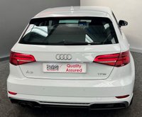 USED 2016 66 AUDI A3 1.4 TFSI S LINE 5d 148 BHP PEARL WHITE - SAT NAV - &pound;30 TAX - APPLE PLAY