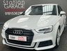 USED 2016 66 AUDI A3 1.4 TFSI S LINE 5d 148 BHP PEARL WHITE - SAT NAV - &pound;30 TAX - APPLE PLAY