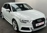 USED 2016 66 AUDI A3 1.4 TFSI S LINE 5d 148 BHP PEARL WHITE - SAT NAV - &pound;30 TAX - APPLE PLAY