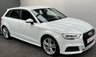 USED 2016 66 AUDI A3 1.4 TFSI S LINE 5d 148 BHP PEARL WHITE - SAT NAV - &pound;30 TAX - APPLE PLAY