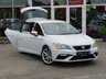 USED 2019 19 SEAT LEON 1.5 TSI EVO FR SPORT 5d 129 BHP Finished in NEVADA WHITE with FULL BLACK HEATED LEATHER. This Leon is a great all-rounder. It is great to drive, well equipped and roomy in the back, The 1.5 TSI 130 gives great economy (worth considering with the price of fuel). It is one of the very best sporty looking family cars. Features include Sat Nav, Full Heated Leather, DAB Radio, Virtual Dash, B/Tooth, Tinted Windows, 18" Alloys, Parking Sensors and much more. Just Servied with 12 Months MOT.