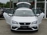 USED 2019 19 SEAT LEON 1.5 TSI EVO FR SPORT 5d 129 BHP Finished in NEVADA WHITE with FULL BLACK HEATED LEATHER. This Leon is a great all-rounder. It is great to drive, well equipped and roomy in the back, The 1.5 TSI 130 gives great economy (worth considering with the price of fuel). It is one of the very best sporty looking family cars. Features include Sat Nav, Full Heated Leather, DAB Radio, Virtual Dash, B/Tooth, Tinted Windows, 18" Alloys, Parking Sensors and much more. Just Servied with 12 Months MOT.