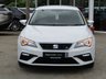 USED 2019 19 SEAT LEON 1.5 TSI EVO FR SPORT 5d 129 BHP Finished in NEVADA WHITE with FULL BLACK HEATED LEATHER. This Leon is a great all-rounder. It is great to drive, well equipped and roomy in the back, The 1.5 TSI 130 gives great economy (worth considering with the price of fuel). It is one of the very best sporty looking family cars. Features include Sat Nav, Full Heated Leather, DAB Radio, Virtual Dash, B/Tooth, Tinted Windows, 18" Alloys, Parking Sensors and much more. Just Servied with 12 Months MOT.