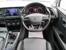 USED 2019 19 SEAT LEON 1.5 TSI EVO FR SPORT 5d 129 BHP Finished in NEVADA WHITE with FULL BLACK HEATED LEATHER. This Leon is a great all-rounder. It is great to drive, well equipped and roomy in the back, The 1.5 TSI 130 gives great economy (worth considering with the price of fuel). It is one of the very best sporty looking family cars. Features include Sat Nav, Full Heated Leather, DAB Radio, Virtual Dash, B/Tooth, Tinted Windows, 18" Alloys, Parking Sensors and much more. Just Servied with 12 Months MOT.