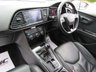 USED 2019 19 SEAT LEON 1.5 TSI EVO FR SPORT 5d 129 BHP Finished in NEVADA WHITE with FULL BLACK HEATED LEATHER. This Leon is a great all-rounder. It is great to drive, well equipped and roomy in the back, The 1.5 TSI 130 gives great economy (worth considering with the price of fuel). It is one of the very best sporty looking family cars. Features include Sat Nav, Full Heated Leather, DAB Radio, Virtual Dash, B/Tooth, Tinted Windows, 18" Alloys, Parking Sensors and much more. Just Servied with 12 Months MOT.