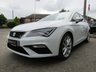 USED 2019 19 SEAT LEON 1.5 TSI EVO FR SPORT 5d 129 BHP Finished in NEVADA WHITE with FULL BLACK HEATED LEATHER. This Leon is a great all-rounder. It is great to drive, well equipped and roomy in the back, The 1.5 TSI 130 gives great economy (worth considering with the price of fuel). It is one of the very best sporty looking family cars. Features include Sat Nav, Full Heated Leather, DAB Radio, Virtual Dash, B/Tooth, Tinted Windows, 18" Alloys, Parking Sensors and much more. Just Servied with 12 Months MOT.