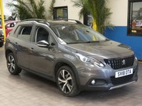 USED 2018 18 PEUGEOT 2008 1.2 PURETECH S/S GT LINE 5d 110 BHP SAT NAV PANORAMIC SUNROOF PARKING SENSORS FREE 12 MONTHS GOLD WARRANTY