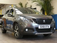 USED 2018 18 PEUGEOT 2008 1.2 PURETECH S/S GT LINE 5d 110 BHP SAT NAV PANORAMIC SUNROOF PARKING SENSORS FREE 12 MONTHS GOLD WARRANTY