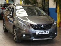 USED 2018 18 PEUGEOT 2008 1.2 PURETECH S/S GT LINE 5d 110 BHP SAT NAV PANORAMIC SUNROOF PARKING SENSORS FREE 12 MONTHS GOLD WARRANTY