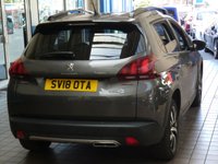 USED 2018 18 PEUGEOT 2008 1.2 PURETECH S/S GT LINE 5d 110 BHP SAT NAV PANORAMIC SUNROOF PARKING SENSORS FREE 12 MONTHS GOLD WARRANTY