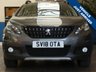 USED 2018 18 PEUGEOT 2008 1.2 PURETECH S/S GT LINE 5d 110 BHP SAT NAV PANORAMIC SUNROOF PARKING SENSORS FREE 12 MONTHS GOLD WARRANTY