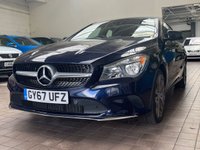 USED 2017 67 MERCEDES-BENZ CLA 1.6 CLA 180 SPORT 5d 121 BHP SAT NAV PART LEATHER INTERIOR