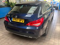 USED 2017 67 MERCEDES-BENZ CLA 1.6 CLA 180 SPORT 5d 121 BHP SAT NAV PART LEATHER INTERIOR