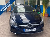USED 2017 67 MERCEDES-BENZ CLA 1.6 CLA 180 SPORT 5d 121 BHP SAT NAV PART LEATHER INTERIOR