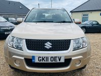 USED 2011 11 SUZUKI GRAND VITARA 1.6 SZ3 3d 106 BHP Low Mileage Grand Vitara - 1 owner from New