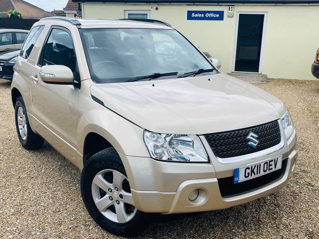 2011 11 Suzuki Grand Vitara 1.6 SZ3 3d 106 BHP