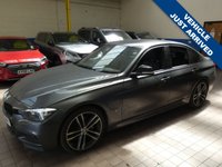 USED 2017 67 BMW 3 SERIES 2.0 330E M SPORT SHADOW EDITION 4d 249 BHP SAT NAV LEATHER HEATED SEATS 6 MONTHS GOLD WARRANTY