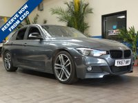 USED 2017 67 BMW 3 SERIES 2.0 330E M SPORT SHADOW EDITION 4d 249 BHP SAT NAV LEATHER HEATED SEATS 6 MONTHS GOLD WARRANTY
