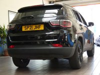 USED 2021 21 JEEP COMPASS 1.4 MULTIAIR II NIGHT EAGLE 5d 138 BHP SAT NAV PART LEATHER INTERIOR NEARLY NEW BARGAIN