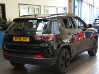 USED 2021 21 JEEP COMPASS 1.4 MULTIAIR II NIGHT EAGLE 5d 138 BHP SAT NAV PART LEATHER INTERIOR NEARLY NEW BARGAIN