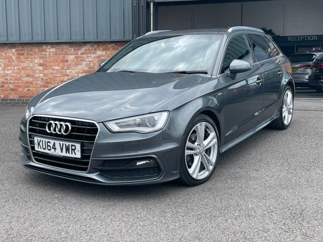 2014 64 Audi A3 2.0 TDI S LINE 5d 148 BHP
