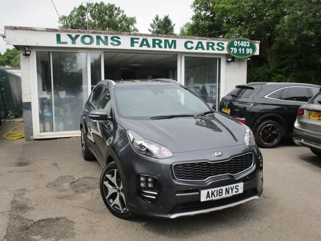 2018 18 Kia Sportage 1.6 GT-LINE 5d 174 BHP