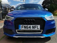 USED 2014 64 AUDI S1 2.0 S1 QUATTRO 3d 228 BHP MEDIA+AUX+NAVIGATION+PRIVACY GLASS+PARKING SENSORS+CLIMATE+LEATHER TRIM+HEATED LEATHER SEATS+BLUETOOTH+USB+ALLOYS+DAB