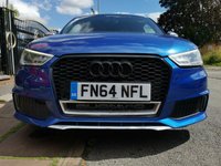 USED 2014 64 AUDI S1 2.0 S1 QUATTRO 3d 228 BHP MEDIA+AUX+NAVIGATION+PRIVACY GLASS+PARKING SENSORS+CLIMATE+LEATHER TRIM+HEATED LEATHER SEATS+BLUETOOTH+USB+ALLOYS+DAB