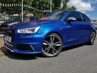USED 2014 64 AUDI S1 2.0 S1 QUATTRO 3d 228 BHP MEDIA+AUX+NAVIGATION+PRIVACY GLASS+PARKING SENSORS+CLIMATE+LEATHER TRIM+HEATED LEATHER SEATS+BLUETOOTH+USB+ALLOYS+DAB