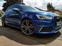 USED 2014 64 AUDI S1 2.0 S1 QUATTRO 3d 228 BHP MEDIA+AUX+NAVIGATION+PRIVACY GLASS+PARKING SENSORS+CLIMATE+LEATHER TRIM+HEATED LEATHER SEATS+BLUETOOTH+USB+ALLOYS+DAB