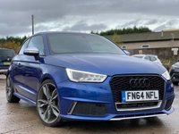 USED 2014 64 AUDI S1 2.0 S1 QUATTRO 3d 228 BHP MEDIA+AUX+NAVIGATION+PRIVACY GLASS+PARKING SENSORS+CLIMATE+LEATHER TRIM+HEATED LEATHER SEATS+BLUETOOTH+USB+ALLOYS+DAB