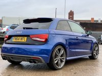 USED 2014 64 AUDI S1 2.0 S1 QUATTRO 3d 228 BHP MEDIA+AUX+NAVIGATION+PRIVACY GLASS+PARKING SENSORS+CLIMATE+LEATHER TRIM+HEATED LEATHER SEATS+BLUETOOTH+USB+ALLOYS+DAB