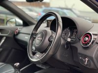 USED 2014 64 AUDI S1 2.0 S1 QUATTRO 3d 228 BHP MEDIA+AUX+NAVIGATION+PRIVACY GLASS+PARKING SENSORS+CLIMATE+LEATHER TRIM+HEATED LEATHER SEATS+BLUETOOTH+USB+ALLOYS+DAB