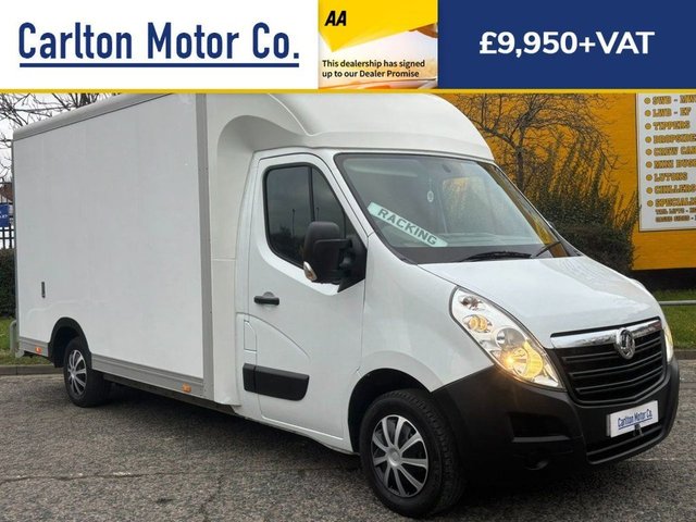 2017 66 Vauxhall Movano F3500 L3 P/C LO-LOADER-LUTON VAN CDTI S/S 136 ( A/C )