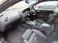 USED 2015 64 AUDI A5 3.0 TDI QUATTRO BLACK EDITION 2d 245 BHP 1 OWNER + FULL AUDI SERVICE HISTORY + 1 YEAR MOT AND BREAKDOWN COVER