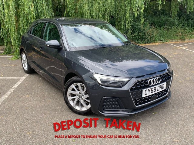 2018 68 AUDI A1 1.0 SPORTBACK TFSI SPORT 5d 114 BHP PARK ASSIST / MANHATTAN GREY