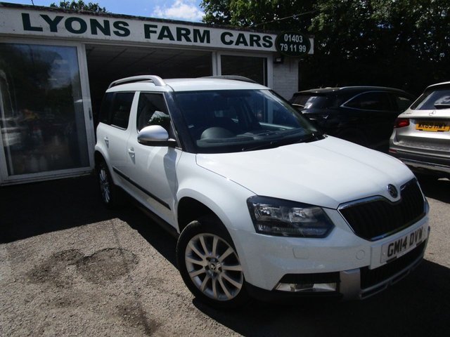 2014 14 Skoda Yeti Outdoor 2.0 SE TDI CR 4x4 5d 109 BHP FOUR WHEEL DRIVE
