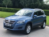 USED 2011 11 VOLKSWAGEN TIGUAN 2.0 MATCH TDI 4MOTION DSG 5d 138 BHP SAT NAV + PARKING SENSORS+BLUETOOH