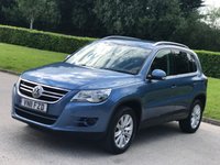 USED 2011 11 VOLKSWAGEN TIGUAN 2.0 MATCH TDI 4MOTION DSG 5d 138 BHP SAT NAV + PARKING SENSORS+BLUETOOH
