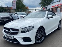USED 2018 68 MERCEDES-BENZ E-CLASS 2.0 E 220 D AMG LINE PREMIUM 2d 192 BHP ONLY 1 OWNER PLUS SUPPLYING DEALER+STUNNING STUNNING EXAMPLE+LOW MILEAGE+SERVICE HISTORY+SATELLITE NAVIGATION+BLUETOOTH+PARK ASSIST AND MUCH MUCH MORE+THIS VEHICLE MUST BE SEEN+READY TO DRIVE AWAY TODAY+FINANCE AND EXTENDED WARRANTY AVAILABLE ON THIS USED VEHICLE!!!!!!!