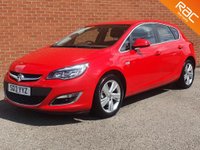 USED 2013 13 VAUXHALL ASTRA 1.4 SRI 5d 98 BHP LOW MILES- FULL VAUXHALL SERVICE HISTORY