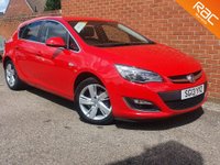 USED 2013 13 VAUXHALL ASTRA 1.4 SRI 5d 98 BHP LOW MILES- FULL VAUXHALL SERVICE HISTORY