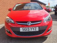 USED 2013 13 VAUXHALL ASTRA 1.4 SRI 5d 98 BHP LOW MILES- FULL VAUXHALL SERVICE HISTORY