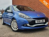 USED 2011 61 RENAULT CLIO 2.0 GORDINI 3d 197 BHP Limited Edition No.427 of 500 - LOW MILES - HISTORY