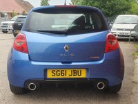 USED 2011 61 RENAULT CLIO 2.0 GORDINI 3d 197 BHP Limited Edition No.427 of 500 - LOW MILES - HISTORY