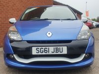 USED 2011 61 RENAULT CLIO 2.0 GORDINI 3d 197 BHP Limited Edition No.427 of 500 - LOW MILES - HISTORY