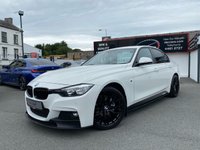 USED 2015 65 BMW 3 SERIES 2.0 320D M SPORT 4d 188 BHP FULL BLACK SPORTS LEATHER