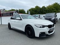 USED 2015 65 BMW 3 SERIES 2.0 320D M SPORT 4d 188 BHP FULL BLACK SPORTS LEATHER