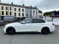 USED 2015 65 BMW 3 SERIES 2.0 320D M SPORT 4d 188 BHP FULL BLACK SPORTS LEATHER